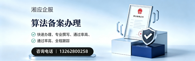 潍坊算法备案申报服务