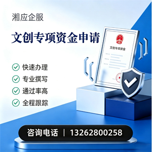 潍坊文创专项资金申报服务