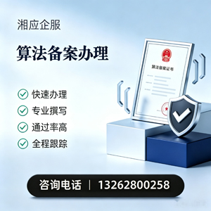 潍坊算法备案申报服务