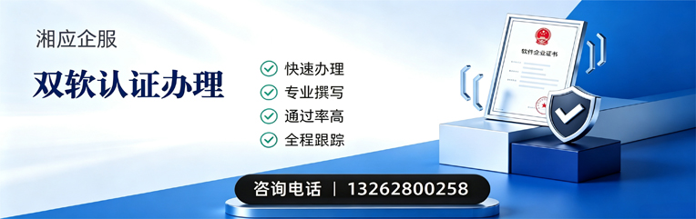潍坊双软认证申报服务